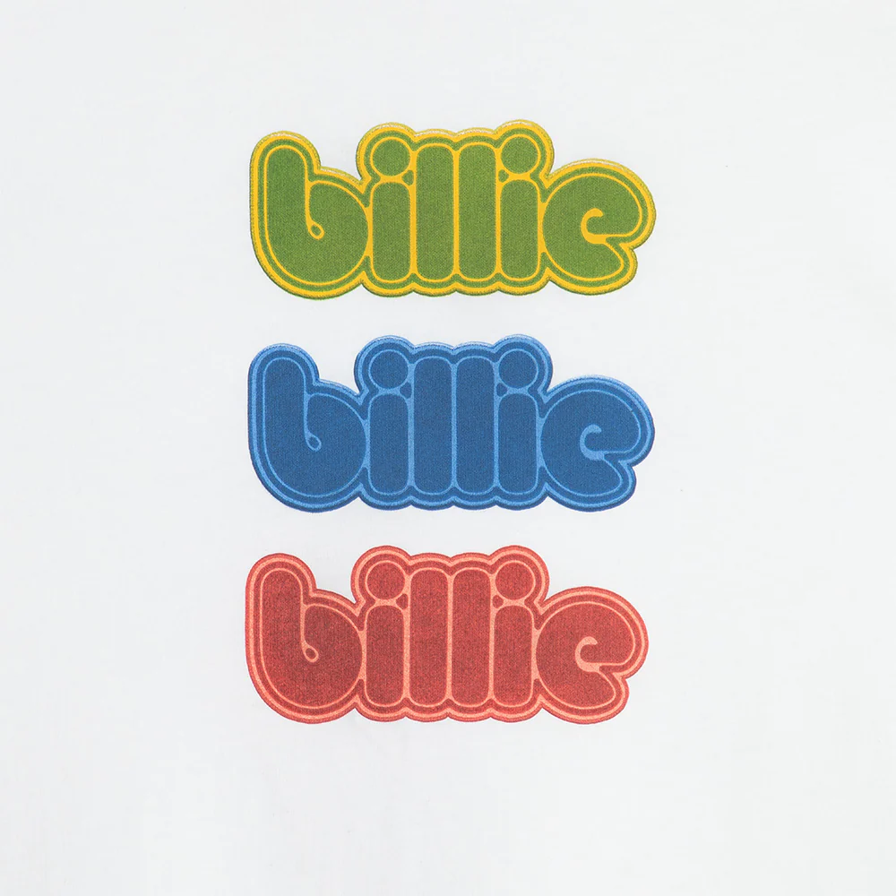 Billie Repeat Primary Ringer T-Shirt