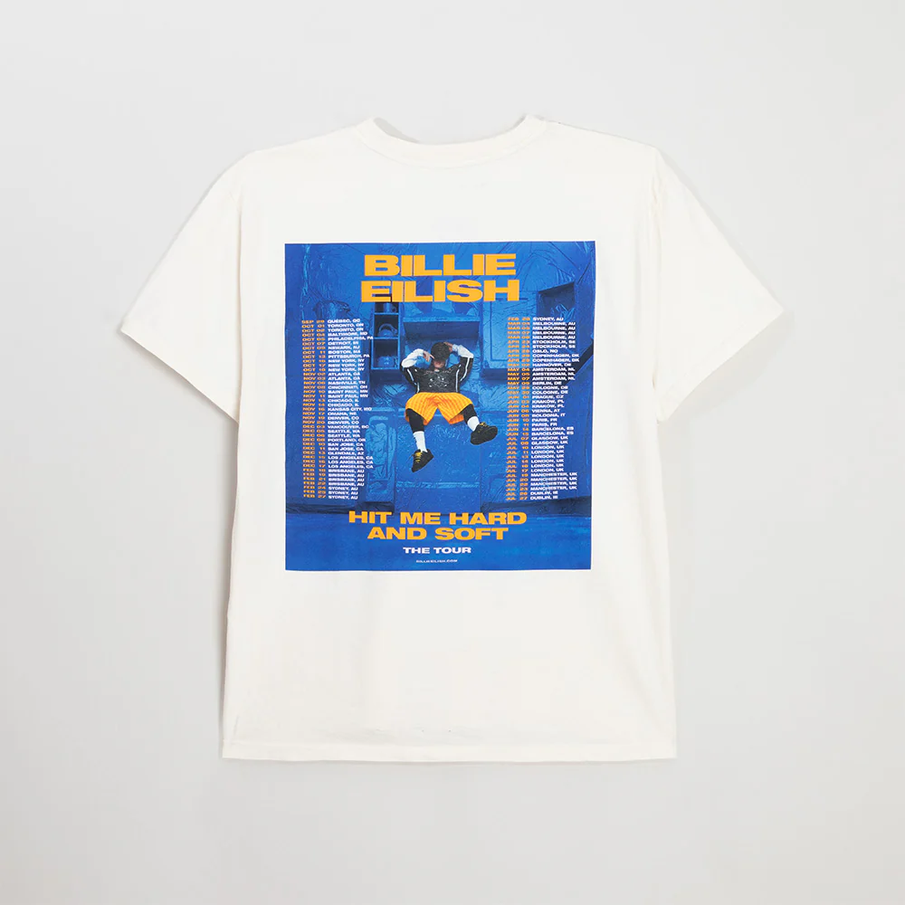 HIT ME HARD AND SOFT Admat Poster Tee