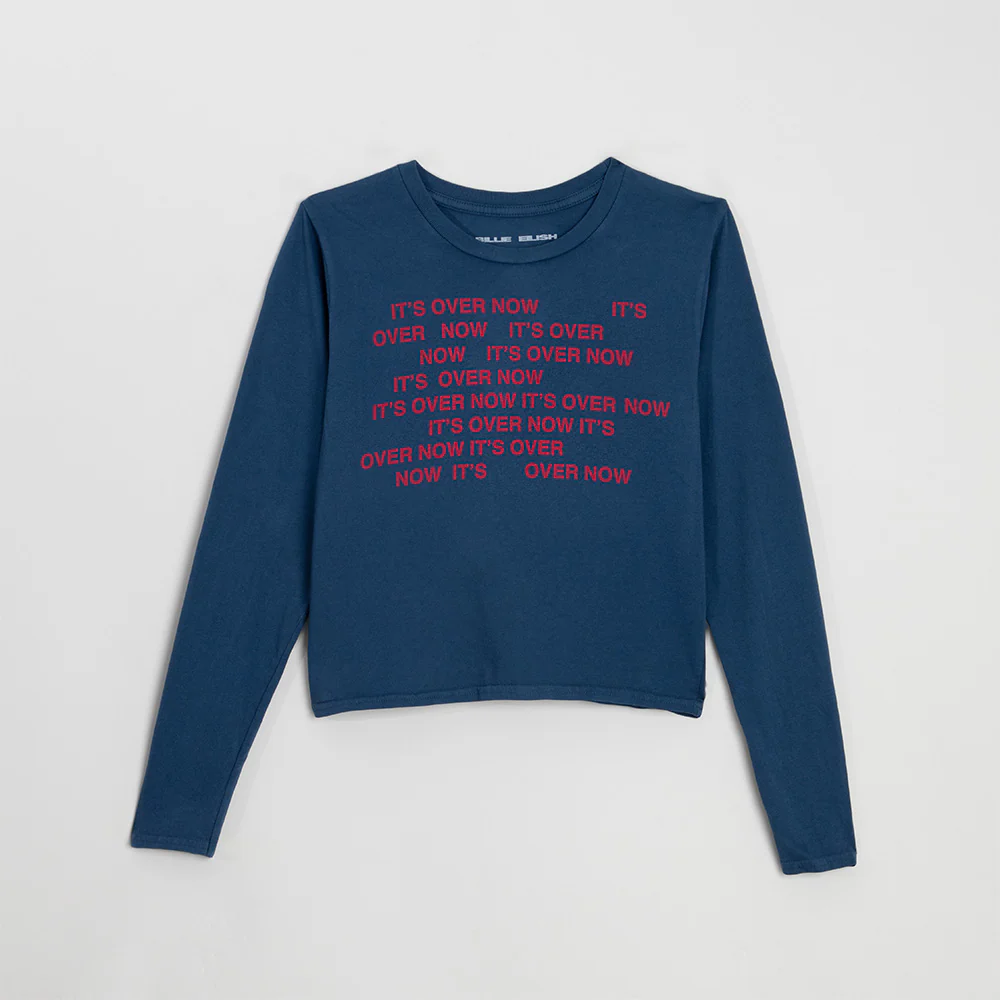It’s Over Now Baby Crop Longsleeve