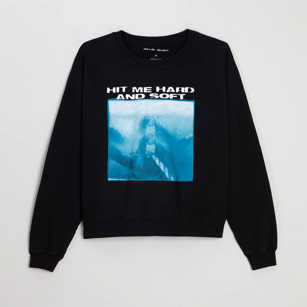 Underwater Black Crewneck Sweatshirt