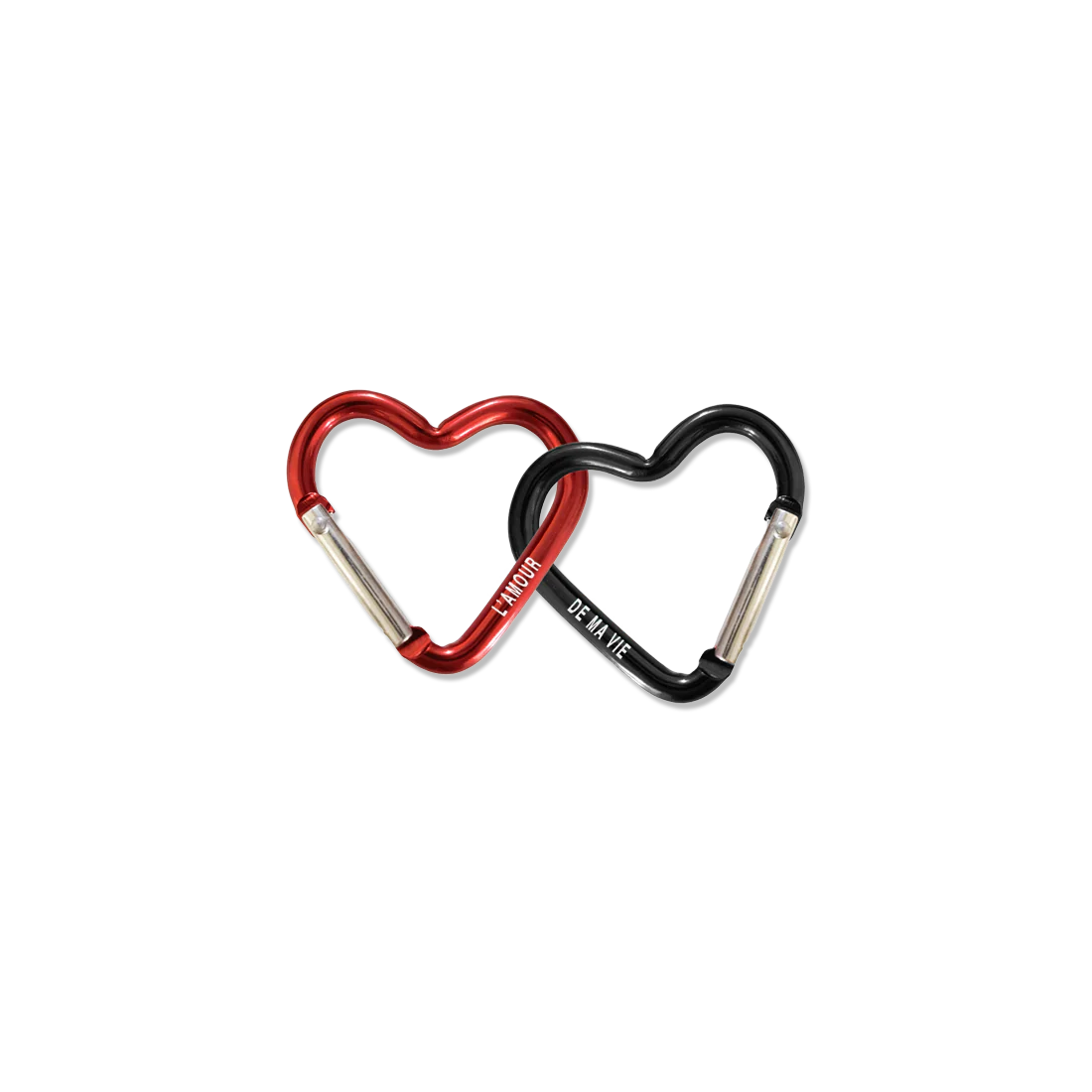 L'Amour Carabiner Clip Set
