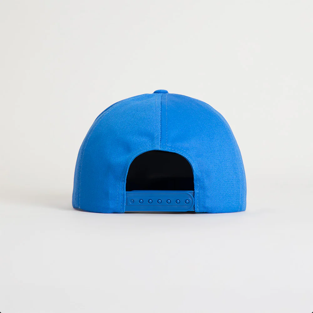 Billie Blue Flat Brim Snapback