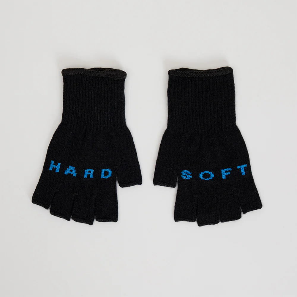 HIT ME HARD AND SOFT FINGERLESS GLOVES