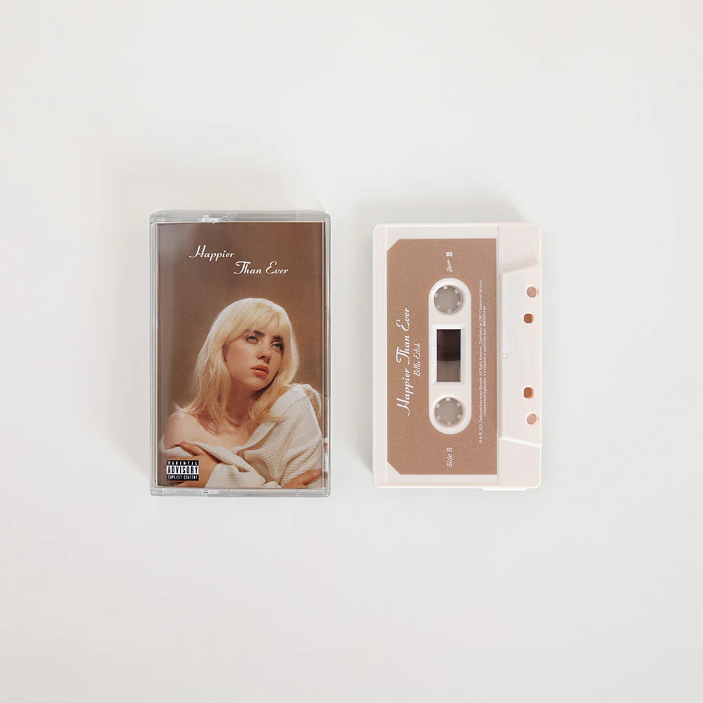 'Happier Than Ever' Exclusive Magnolia Cassette