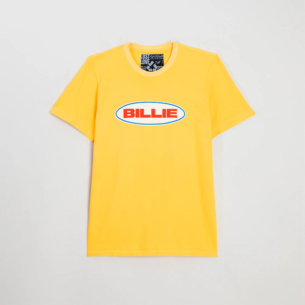 Billie x Lost Love Yellow Logo Tee