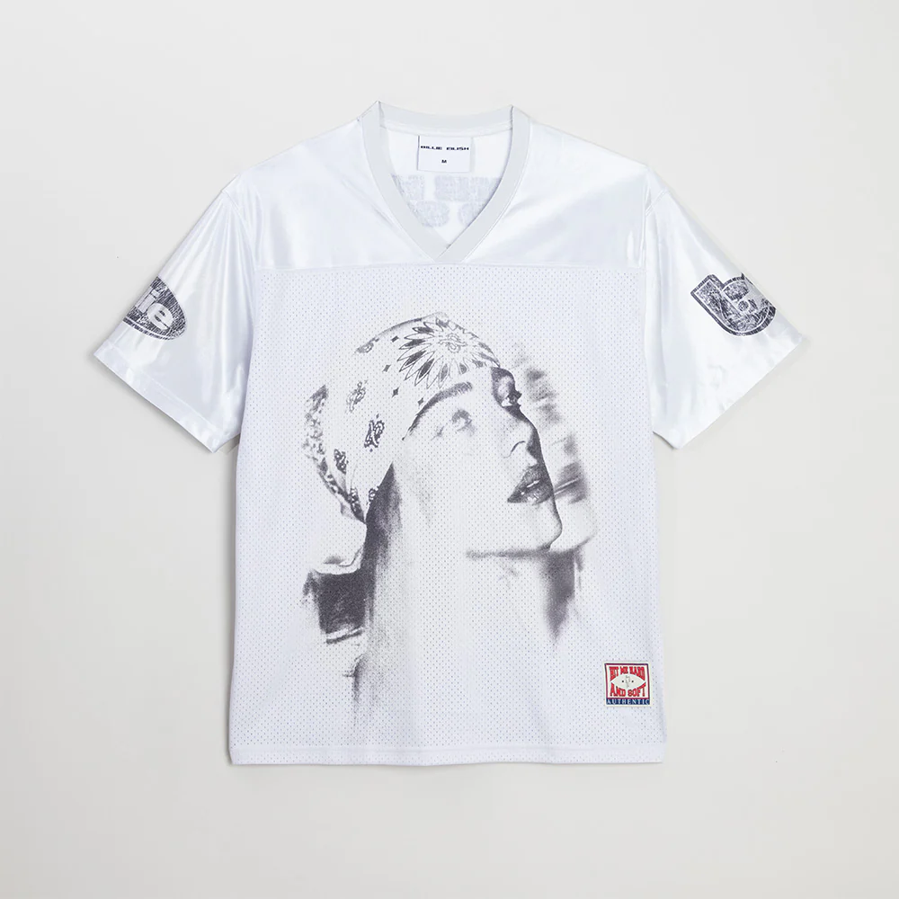 Billie Bandana White Football Jersey